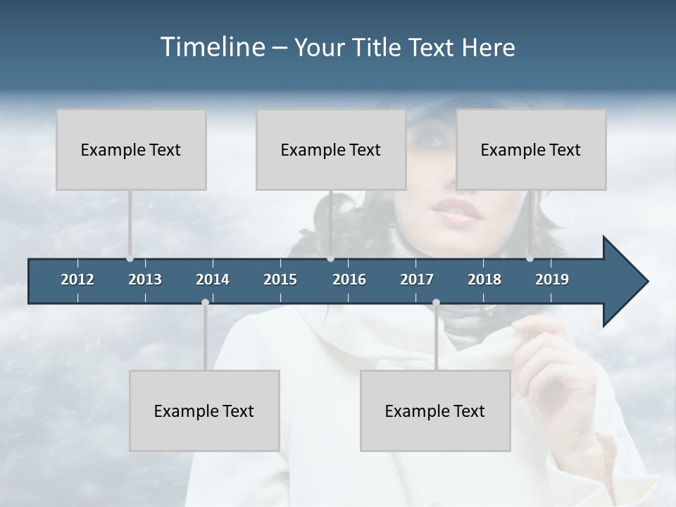 Leisure Frost Fashion PowerPoint Template