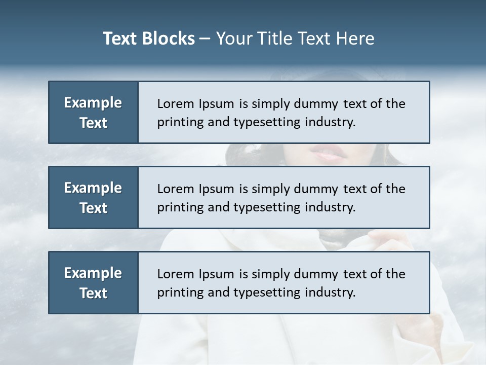 Leisure Frost Fashion PowerPoint Template