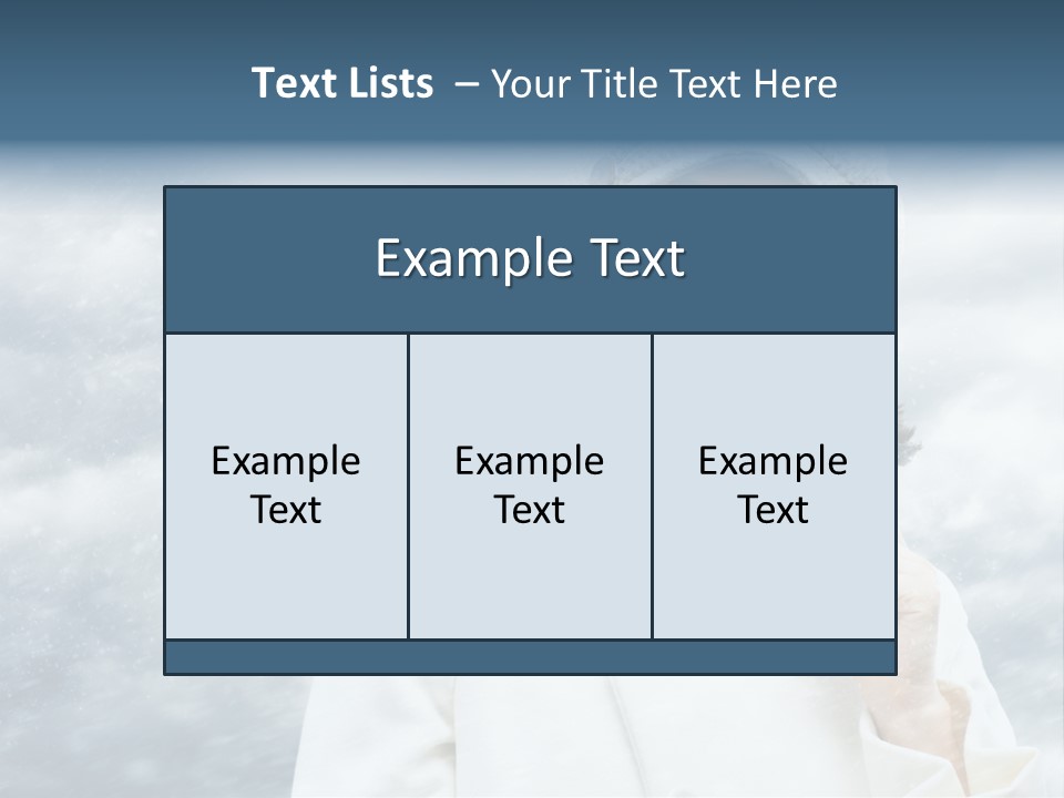 Leisure Frost Fashion PowerPoint Template