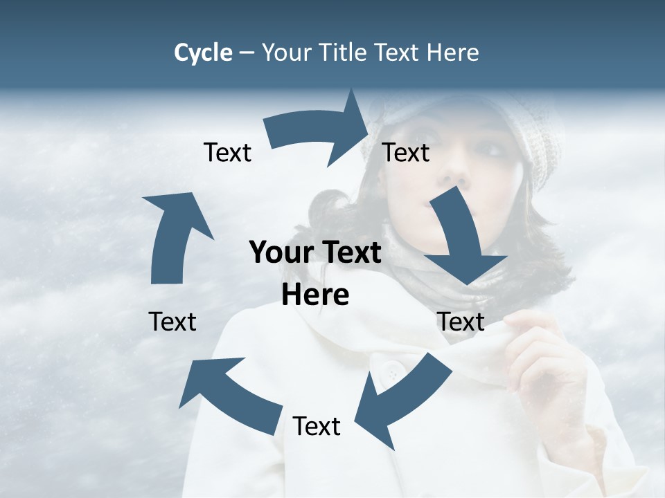 Leisure Frost Fashion PowerPoint Template