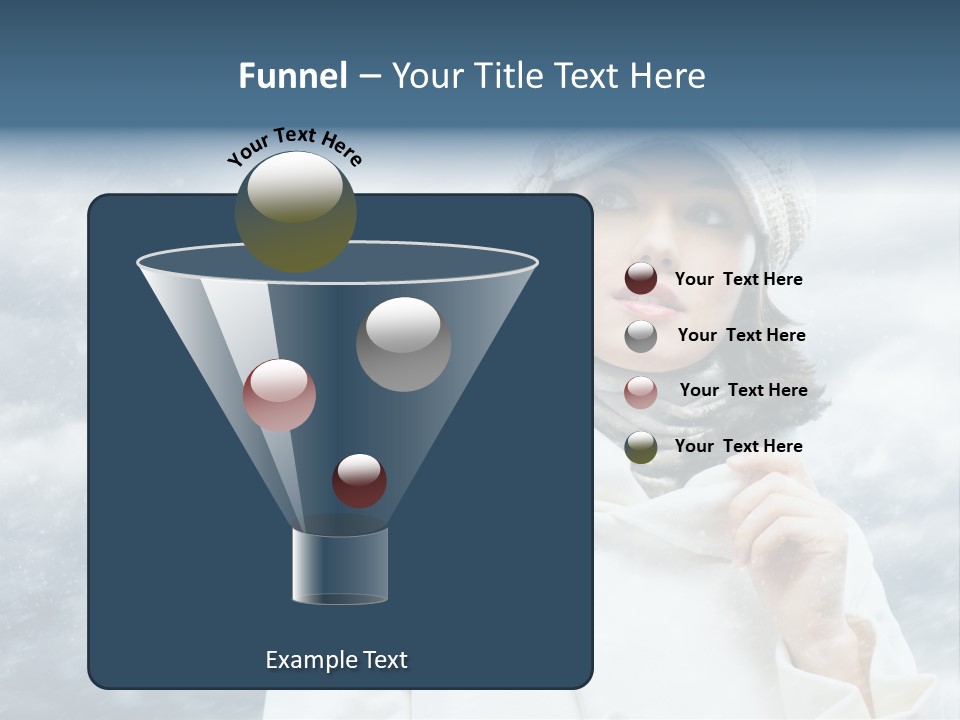 Leisure Frost Fashion PowerPoint Template