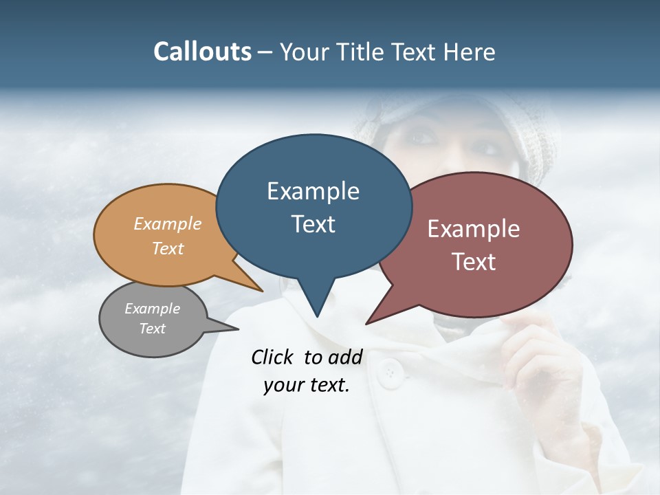 Leisure Frost Fashion PowerPoint Template