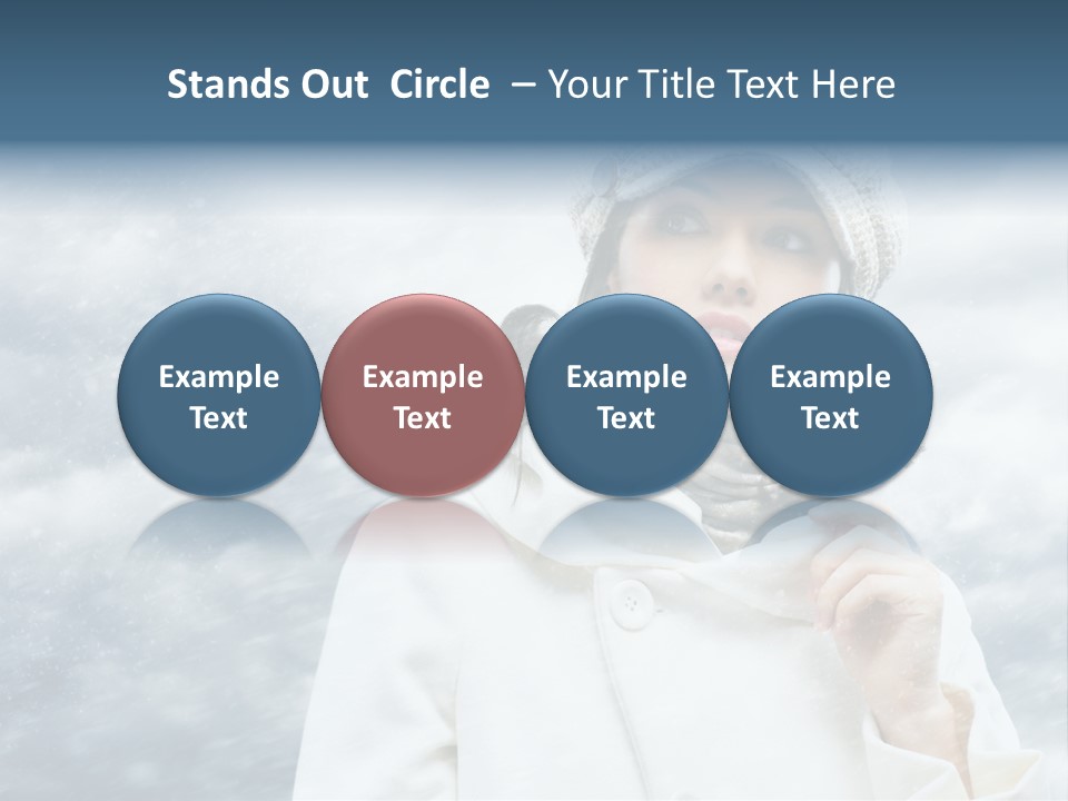 Leisure Frost Fashion PowerPoint Template