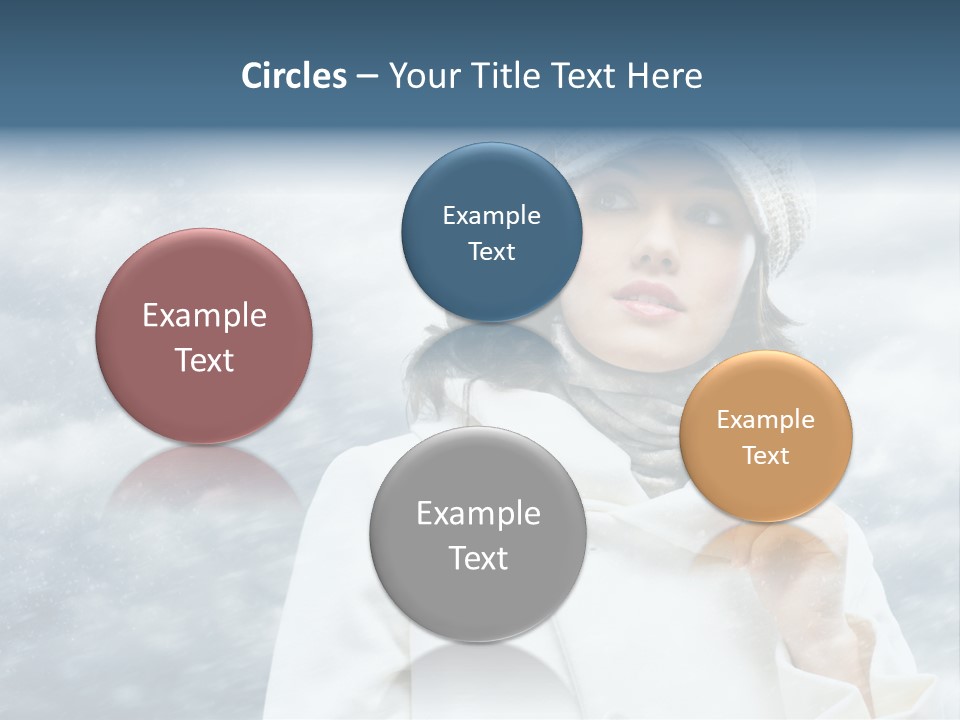 Leisure Frost Fashion PowerPoint Template