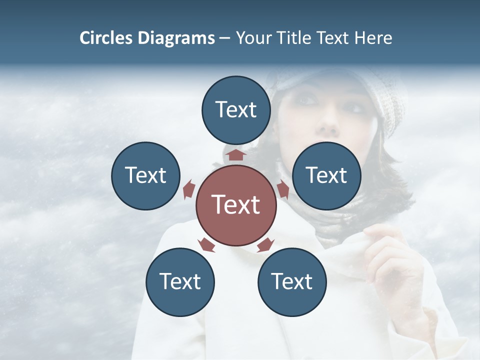 Leisure Frost Fashion PowerPoint Template