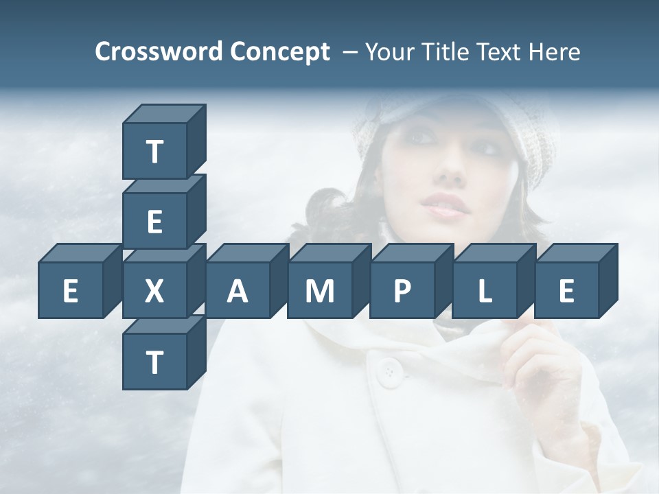 Leisure Frost Fashion PowerPoint Template