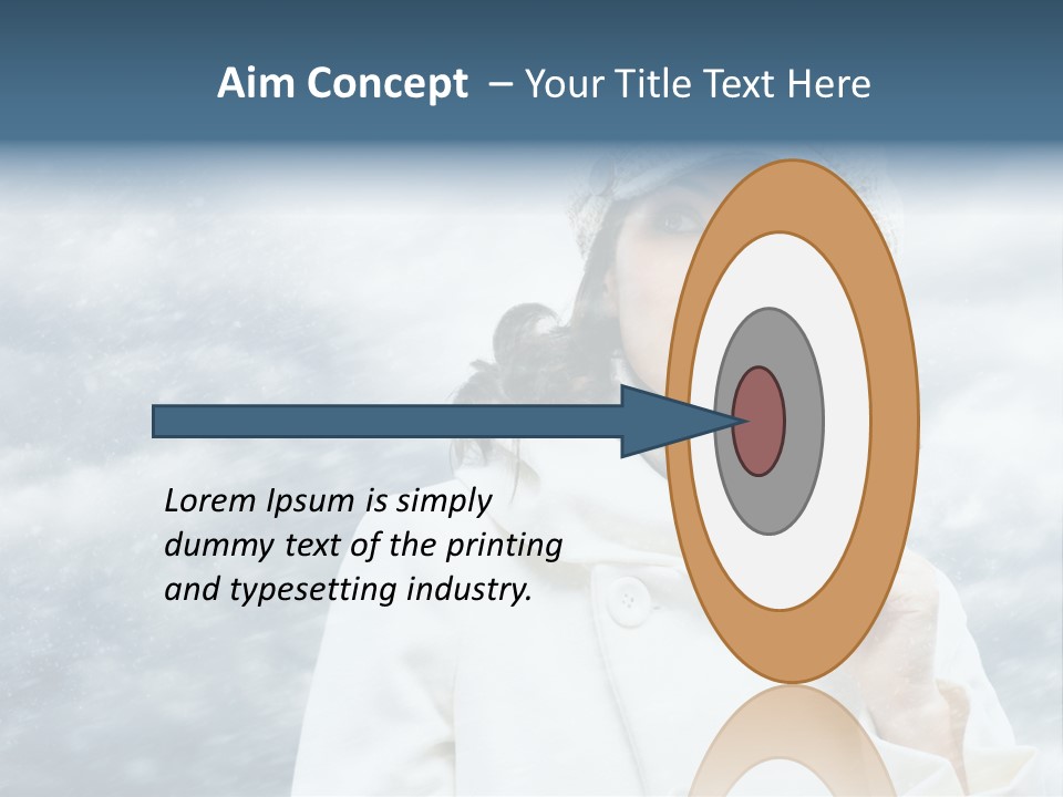 Leisure Frost Fashion PowerPoint Template