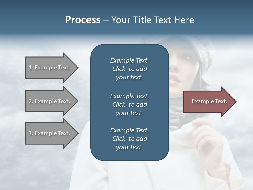 Leisure Frost Fashion PowerPoint Template