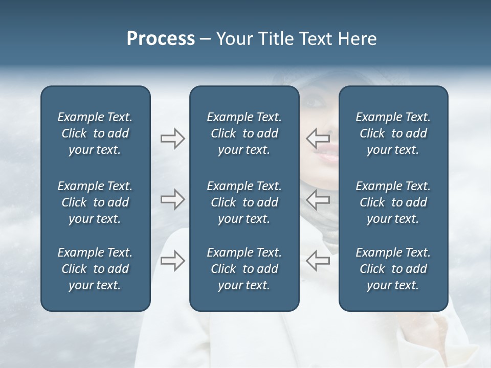 Leisure Frost Fashion PowerPoint Template