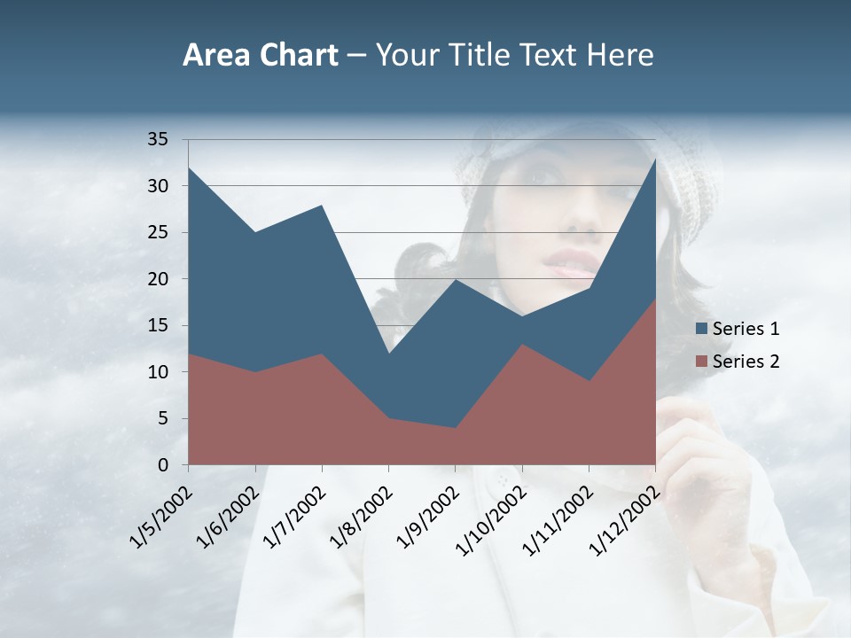 Leisure Frost Fashion PowerPoint Template