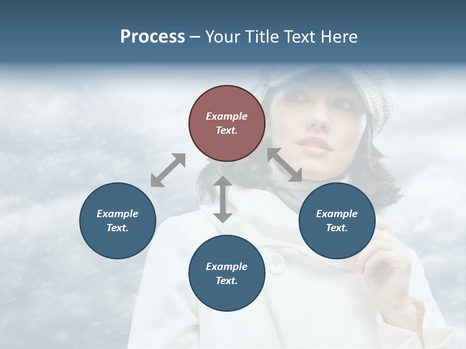 Leisure Frost Fashion PowerPoint Template