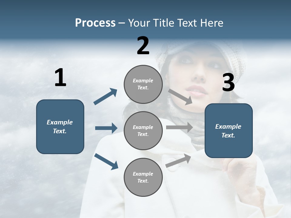 Leisure Frost Fashion PowerPoint Template