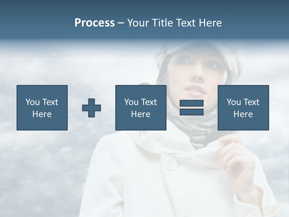 Leisure Frost Fashion PowerPoint Template
