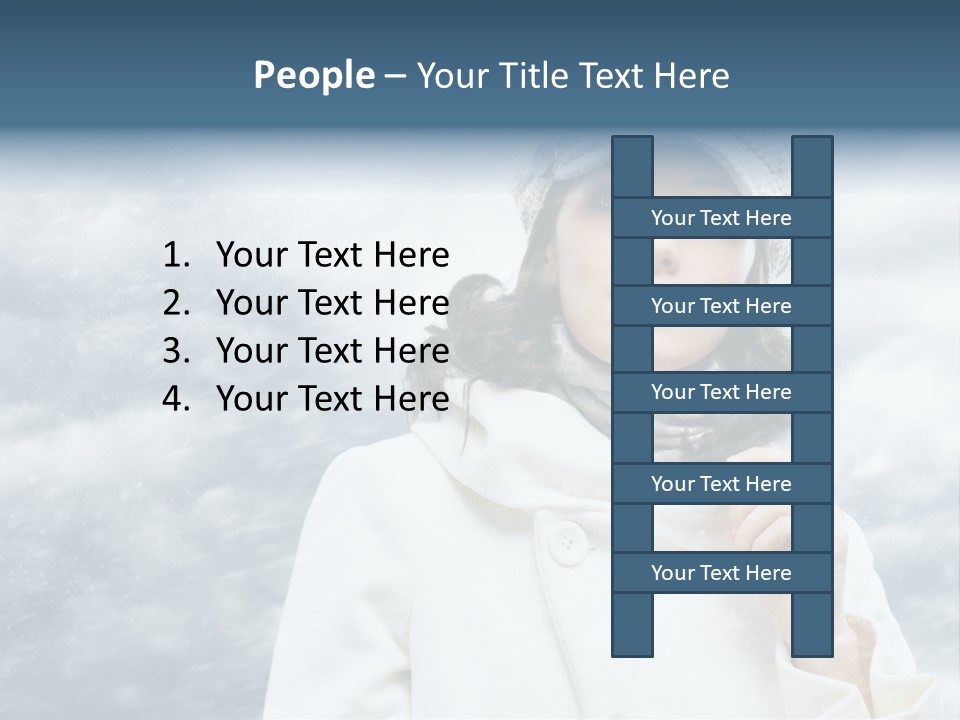 Leisure Frost Fashion PowerPoint Template