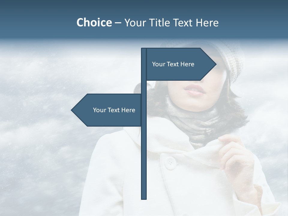 Leisure Frost Fashion PowerPoint Template