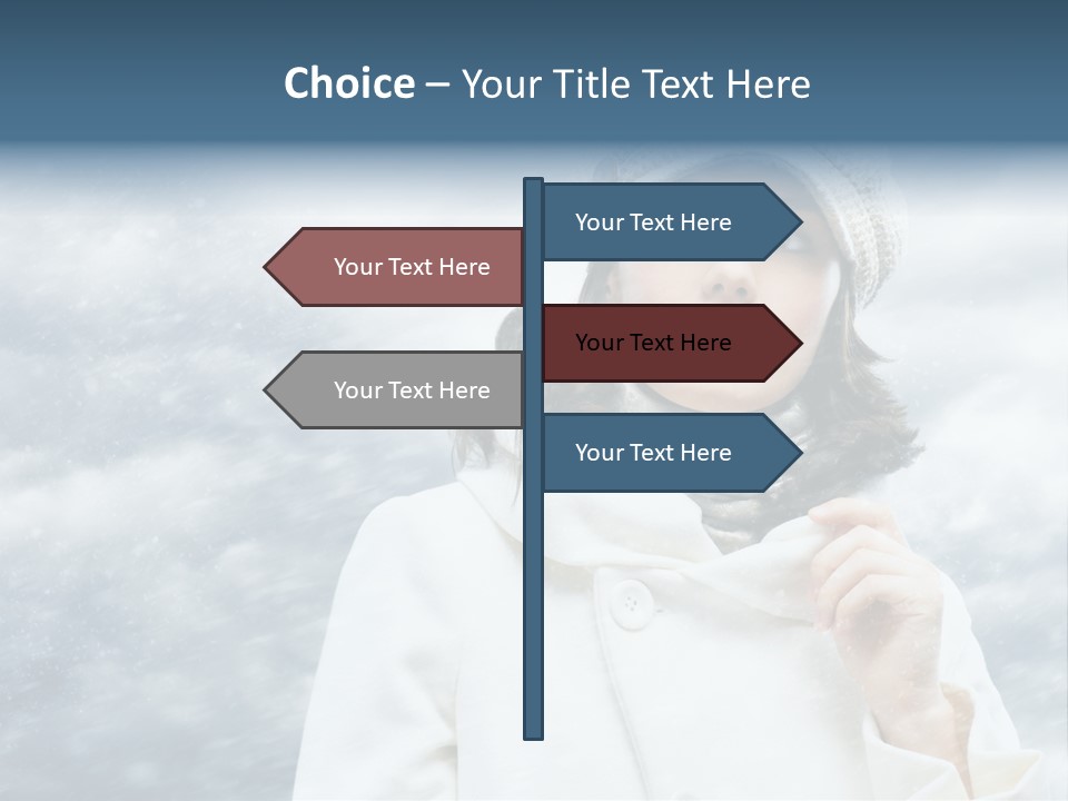 Leisure Frost Fashion PowerPoint Template