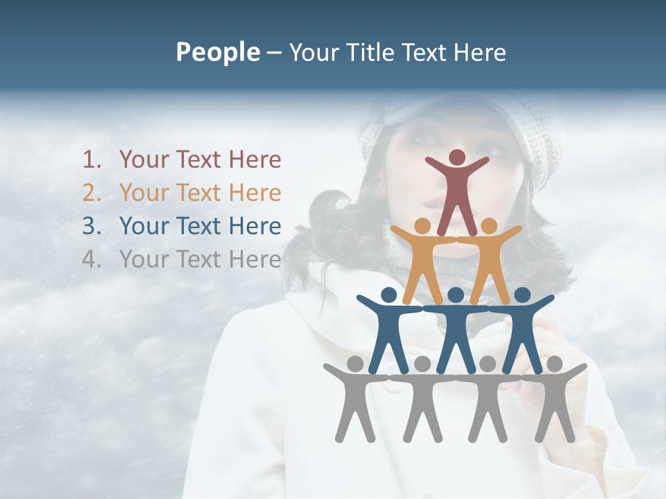 Leisure Frost Fashion PowerPoint Template