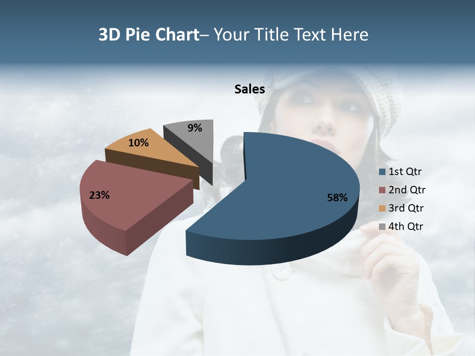 Leisure Frost Fashion PowerPoint Template