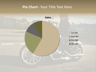 Journey Motorcycle Wheel PowerPoint Template