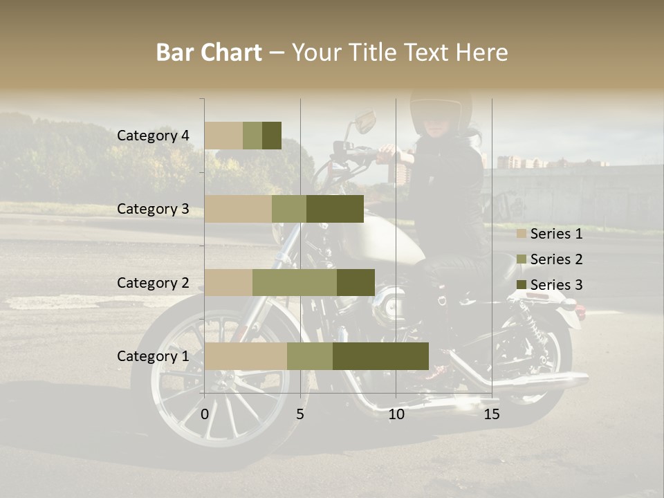 Journey Motorcycle Wheel PowerPoint Template