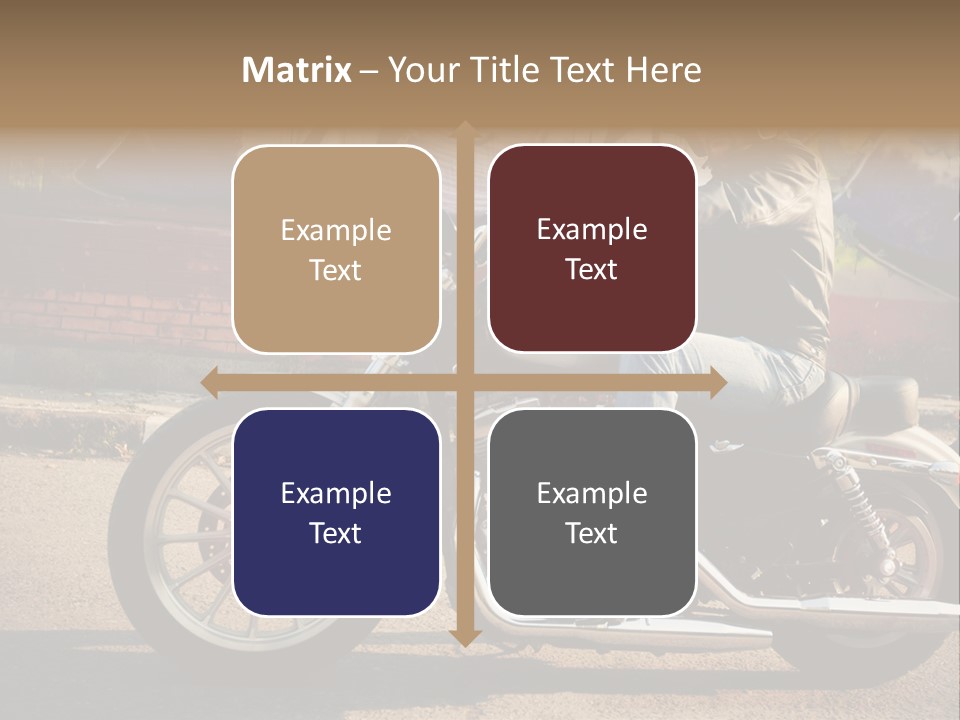 Style Biker Brown PowerPoint Template