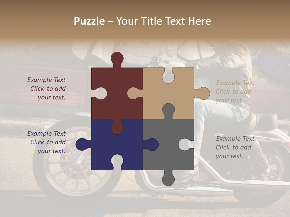 Style Biker Brown PowerPoint Template