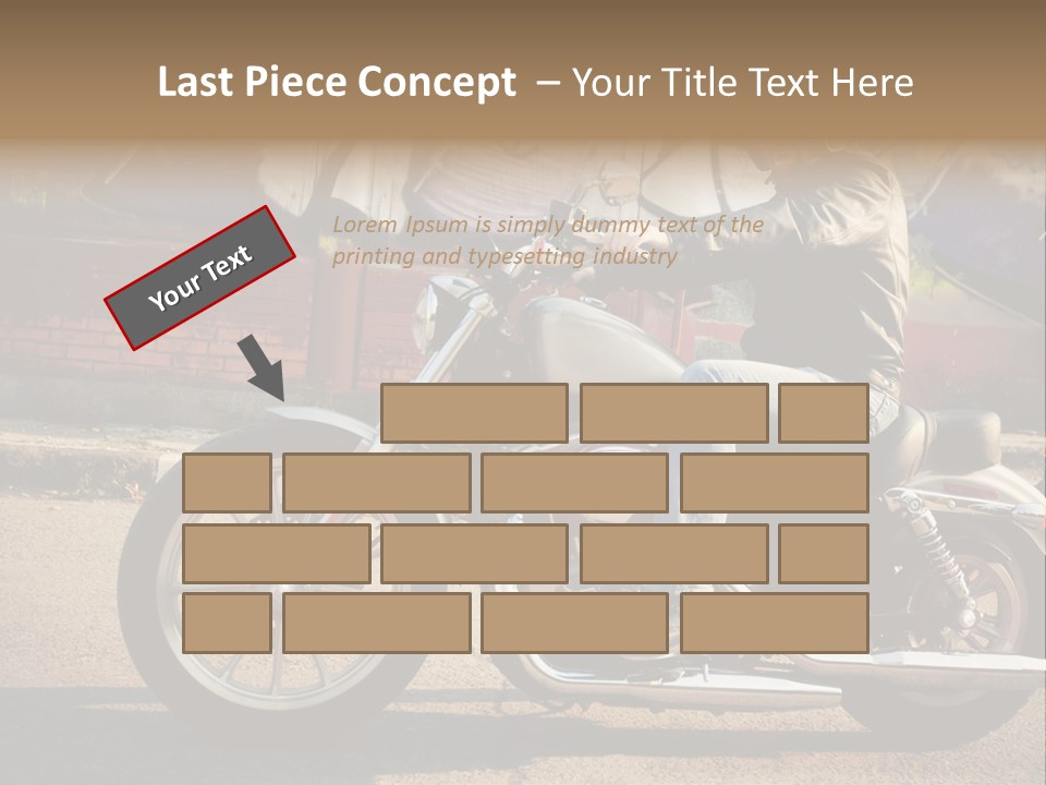 Style Biker Brown PowerPoint Template