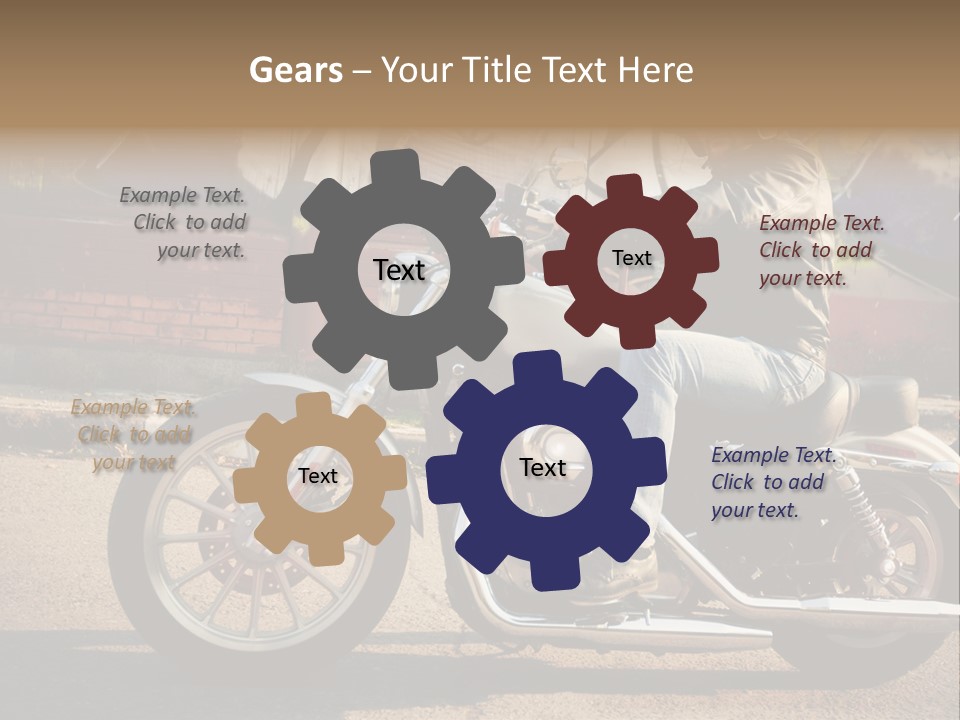 Style Biker Brown PowerPoint Template