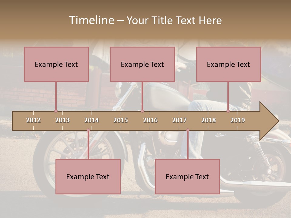 Style Biker Brown PowerPoint Template