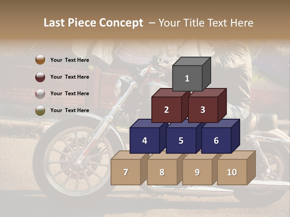 Style Biker Brown PowerPoint Template