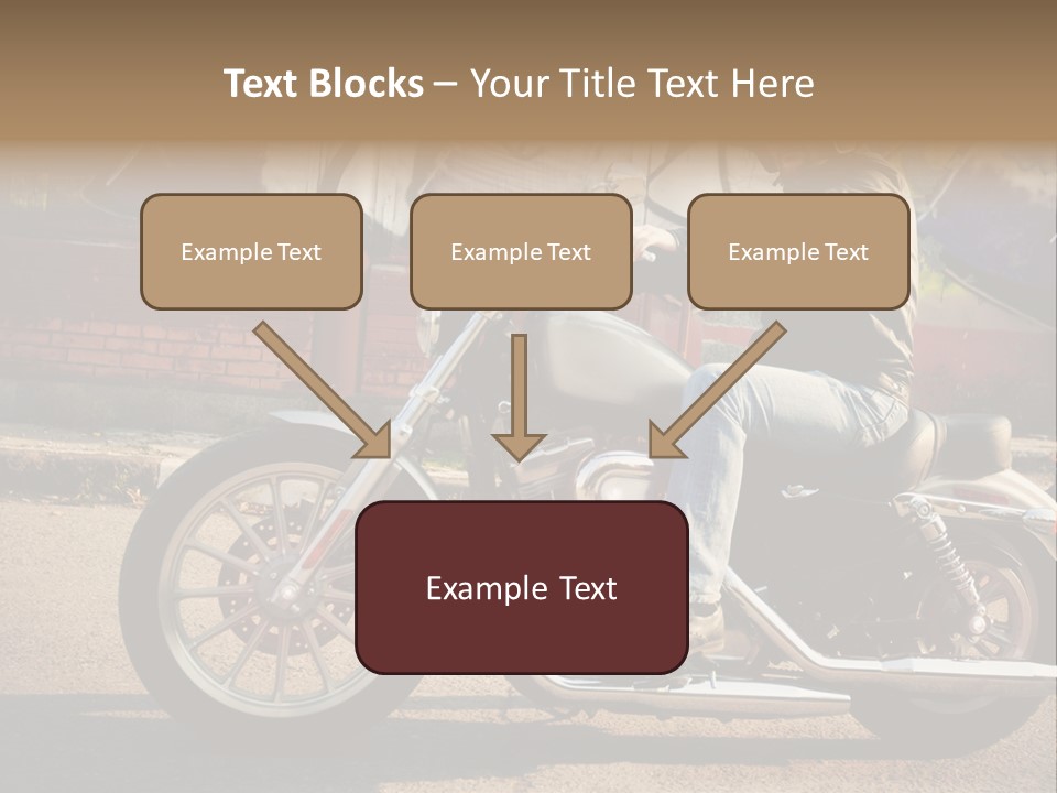 Style Biker Brown PowerPoint Template