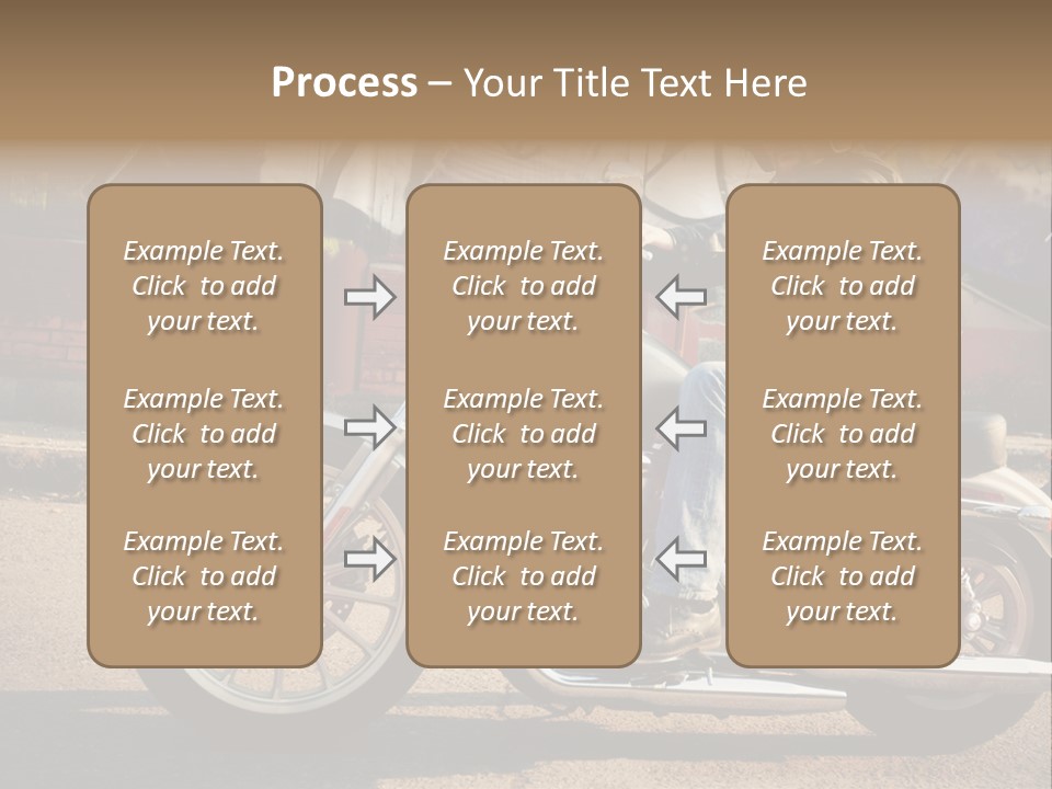 Style Biker Brown PowerPoint Template