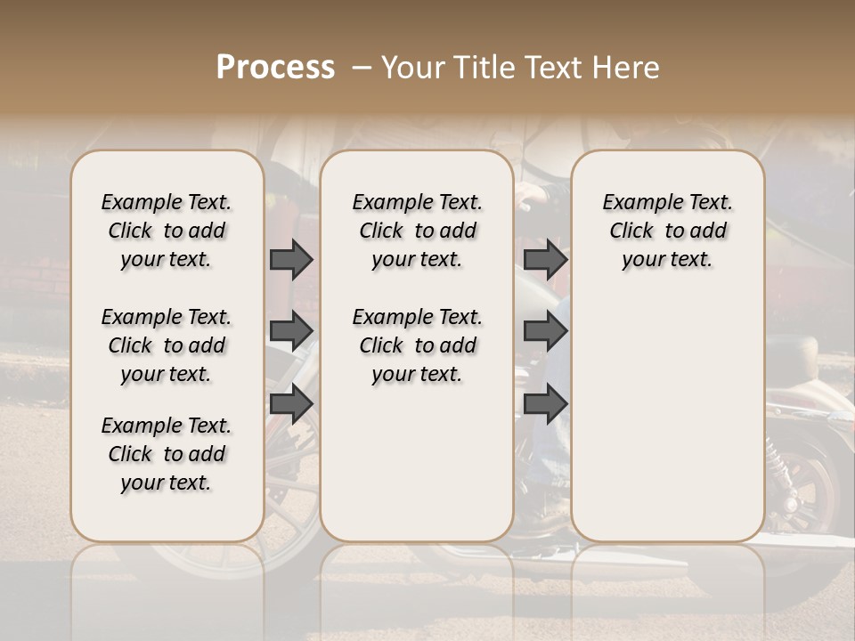 Style Biker Brown PowerPoint Template