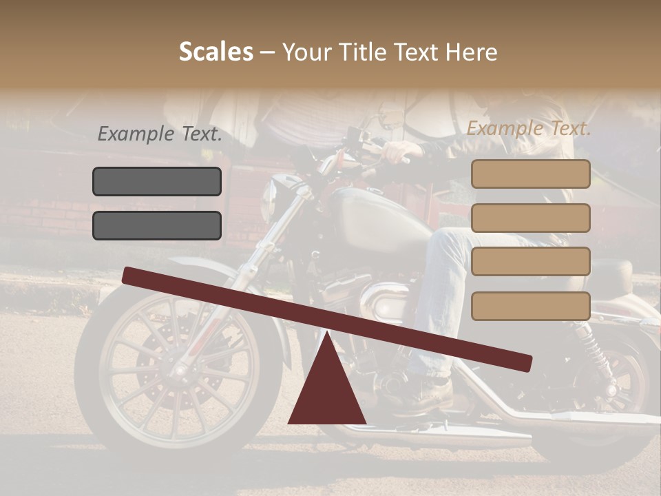 Style Biker Brown PowerPoint Template