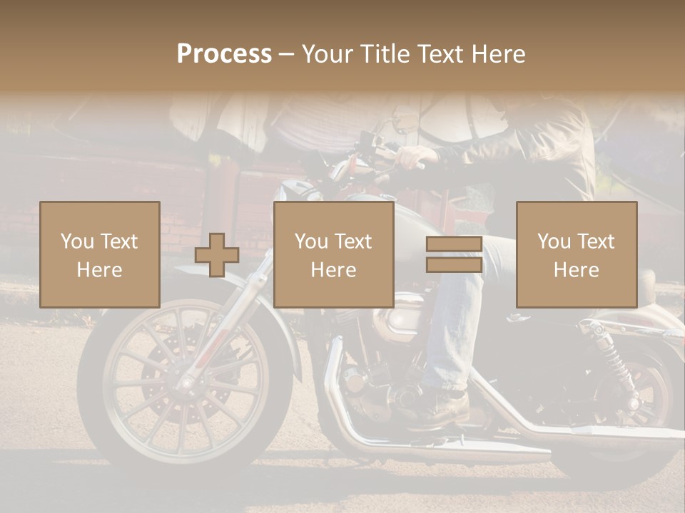 Style Biker Brown PowerPoint Template