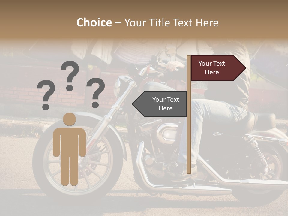 Style Biker Brown PowerPoint Template