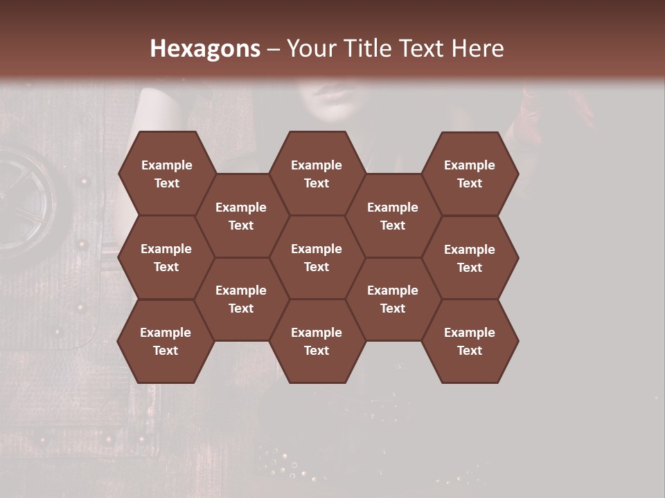 Coffre Guerrier Jolie PowerPoint Template