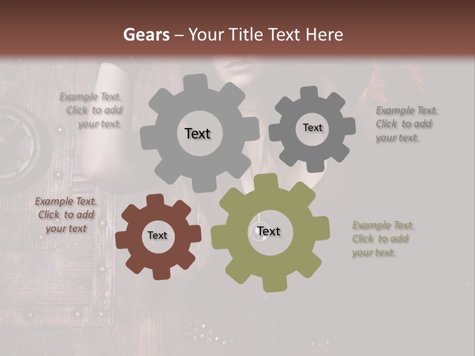 Coffre Guerrier Jolie PowerPoint Template