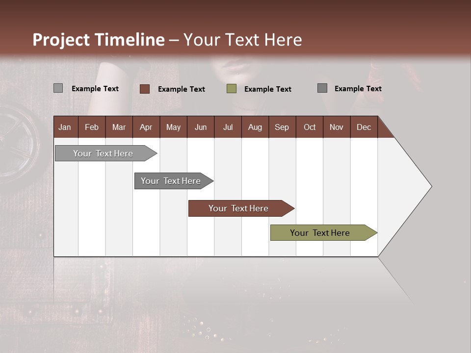 Coffre Guerrier Jolie PowerPoint Template