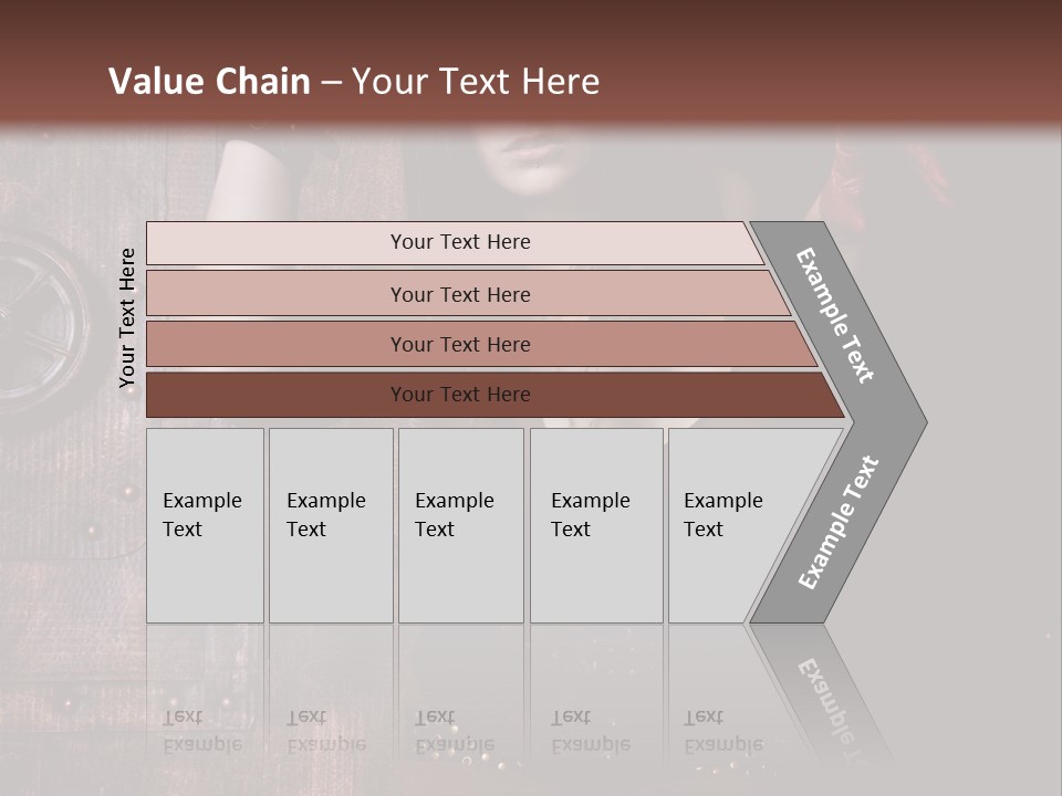 Coffre Guerrier Jolie PowerPoint Template