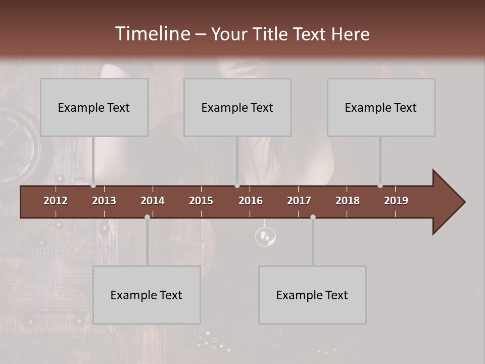 Coffre Guerrier Jolie PowerPoint Template