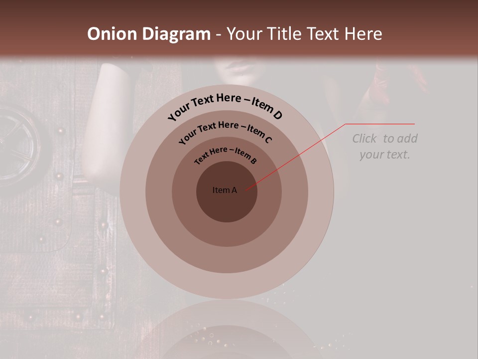 Coffre Guerrier Jolie PowerPoint Template