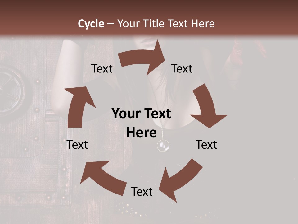 Coffre Guerrier Jolie PowerPoint Template