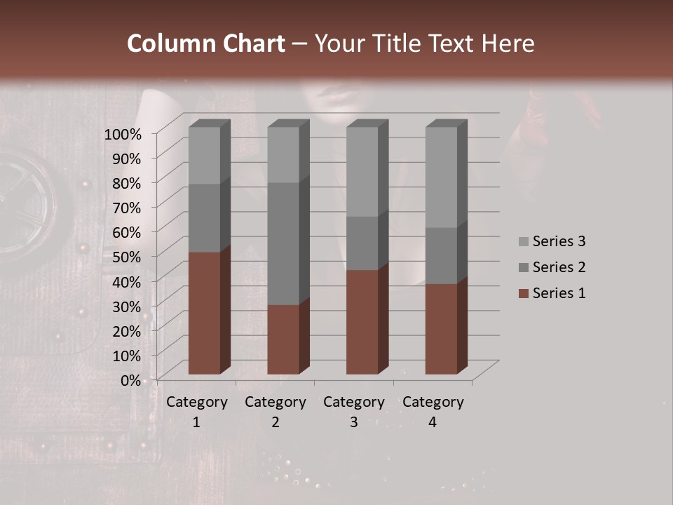 Coffre Guerrier Jolie PowerPoint Template