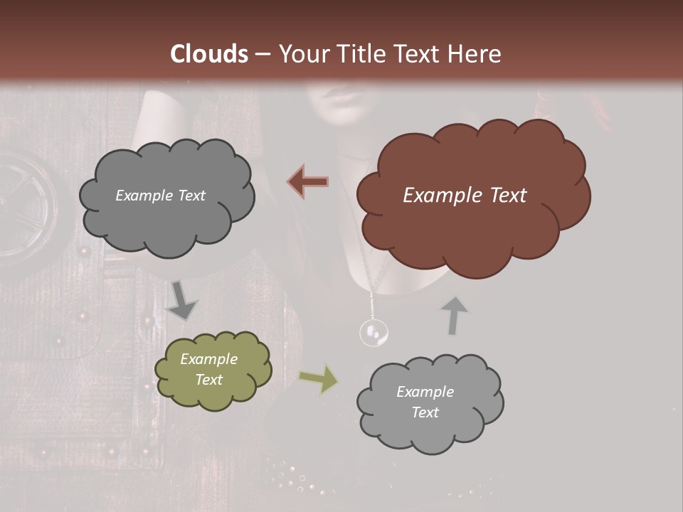 Coffre Guerrier Jolie PowerPoint Template