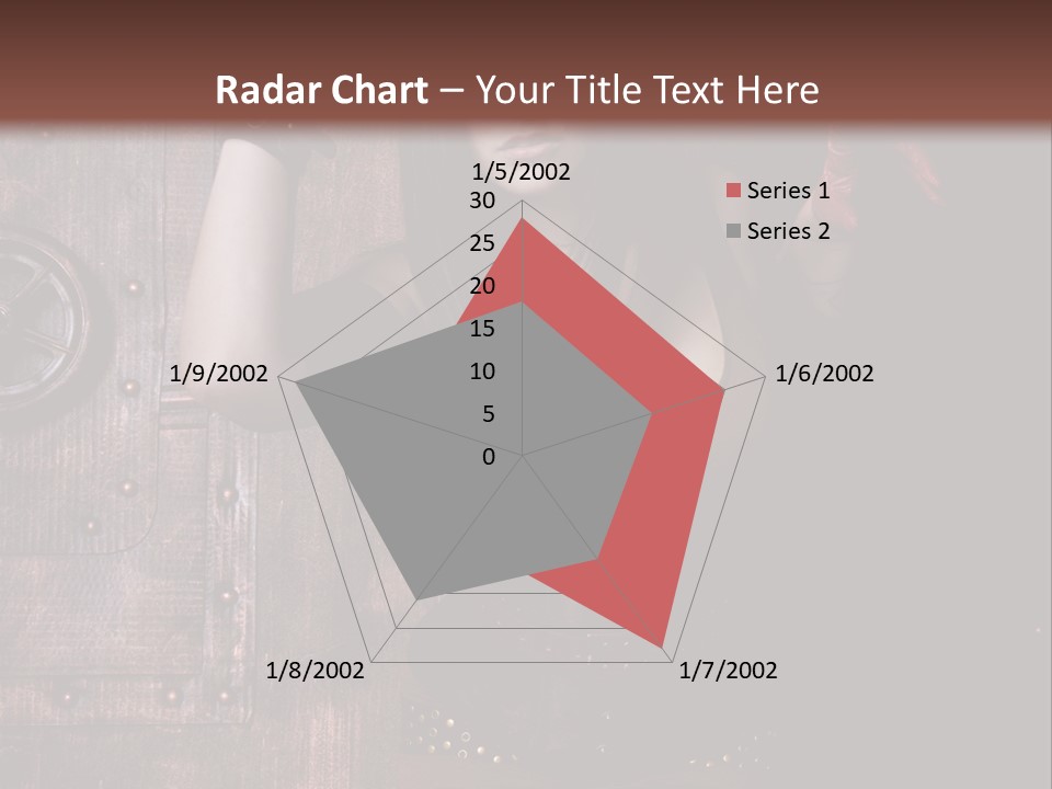 Coffre Guerrier Jolie PowerPoint Template