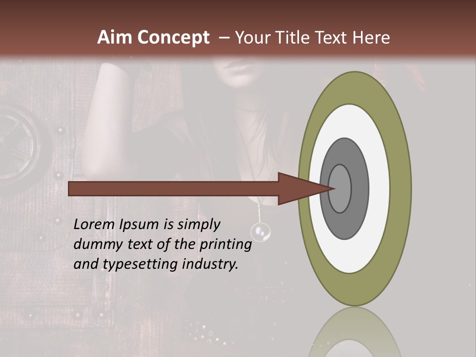 Coffre Guerrier Jolie PowerPoint Template