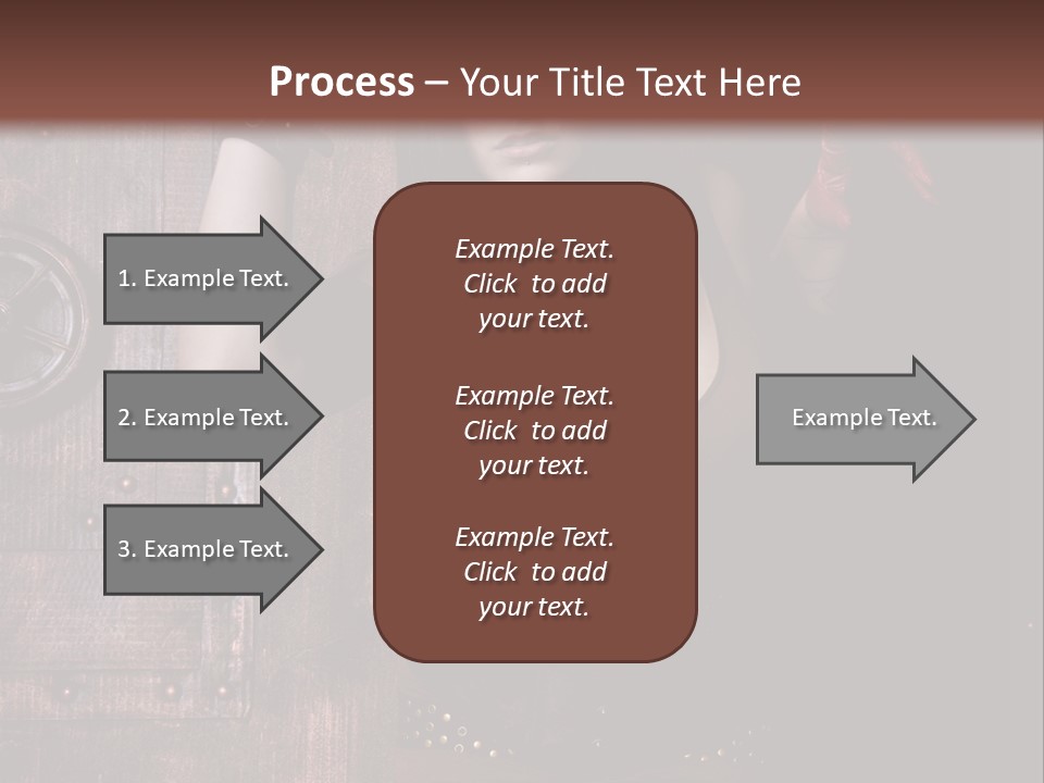 Coffre Guerrier Jolie PowerPoint Template