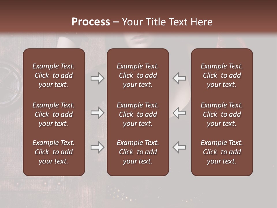 Coffre Guerrier Jolie PowerPoint Template