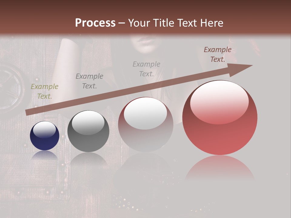 Coffre Guerrier Jolie PowerPoint Template